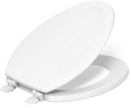KOHLER 4647-0 Stonewood Elongated Toilet Seat, White