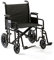 Drive Devilbiss Bariatric / Heavy Duty Steel Transport Chair, 22 Inch Seat Width