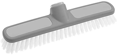 Apex Spazzolone con Gomma Paracolpi – Setole Extra-Resistenti, Compatibile con Ogni Tipo di Panno Pavimento, Sicuro su Tutte Le Superfici, 30x8x7 cm