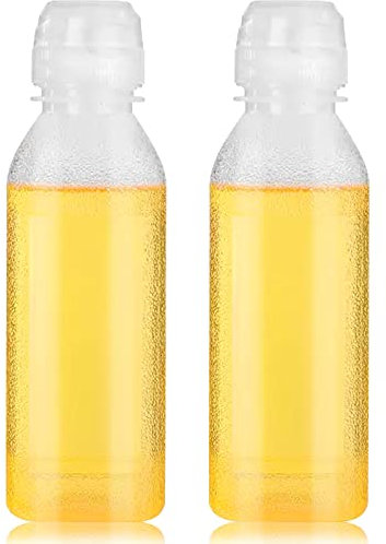 Disnace 2 Packung Ölflasche 500ML,Öl Flaschen Essig Öl Flasche PP5, Olivenöl Dispenser, Olivenöl Essigspender, öl Flasche Behälter mit Skala, für Öl, Essig, BBQ, Kochen,Küche und BBQ