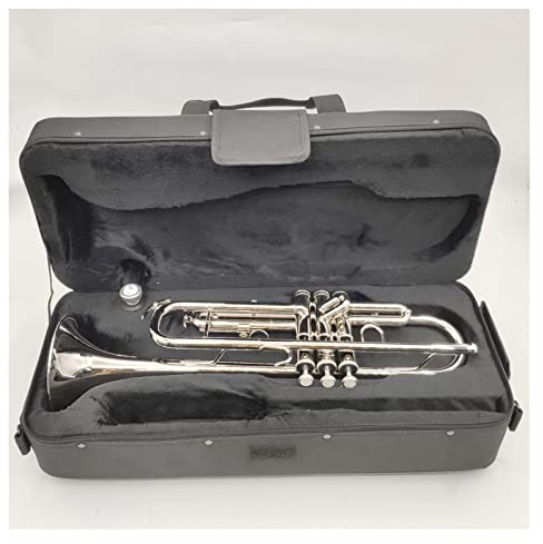 studenter Trumpet Ny Högkvalitativ B-flat Professionell Trumpet I Gyllene Ton Trumpet Mässingsinstrument Professionell Trumpetmunstycke trumpet (Color : 02)