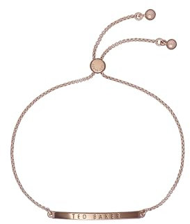 Ted Baker Breena Baker Bar Drawstring Armband für Frauen (Rose Gold Tone)