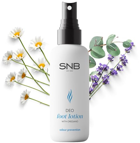 SNB Professional - Spray para pies refrescante y refrescante – 100 ml – Para una piel suave y lisa – Ideal contra callos y zonas agrietadas – Refresca y desodoriza – Para el cuidado diario de los pies