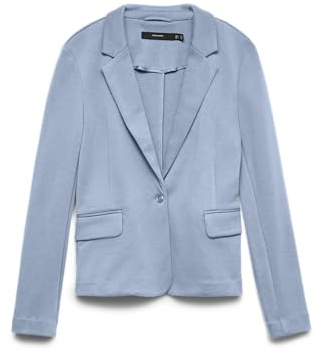 Vero Moda Women's Vmjulia Ls Blazer Dnm Noos | Single breasted blazer