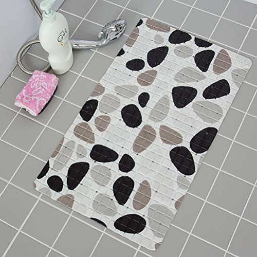 Mayco Bell Rutschfeste WC-Badmatten, Unterwasserwelt, Badezimmerteppiche, Korallen-Fleece-Bodenteppich-Set für Kinder (Stein)