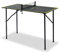 JOOLA Tischtennisplatte Mini - Indoor Tischtennistisch, Freizeittisch Inklusive Tischtennisnetz, Dark-Grey