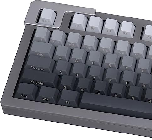 125 Tasten Gradient Grau Keycaps PBT Dye Sub Cherry Profil Tastenkappen Set Fit für Cherry Mx Schalter Mechanische Tastatur