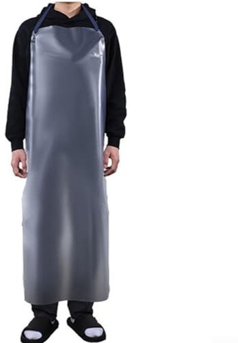 CNANRNANC Delantal transparente a prueba de aceite, protección de cuerpo completo, para uso intensivo, como se muestra en la imagen., 120 * 65cm