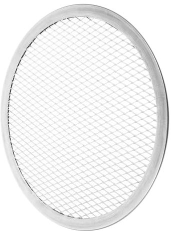 OSALADI Plaque à Pizza Grillagée Aluminium Plaque à Pizza Antiadhésive Pour Four