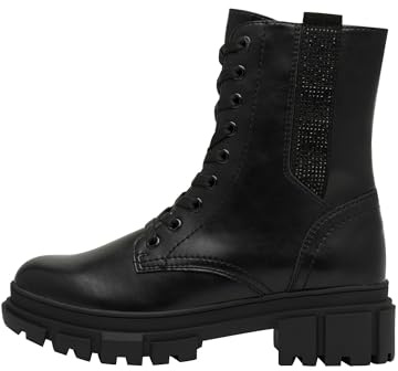 s.Oliver dam S.oliver Damen Lace Boot Flat 5-25231-45Känga