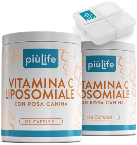 Vitamina C Liposomiale 1000 mg PiùLife, 360 Capsule