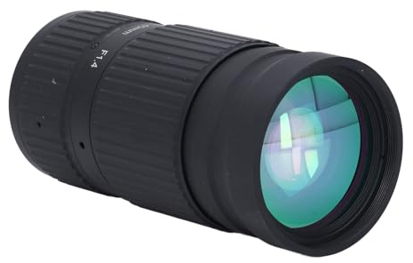 Generic M42 Fixat Zoomobjektiv 40mm F1.4 med Justerbar öppning för LCD, Halvledare, Elektroniska Komponenter med Hög Noggrannhetskontroll
