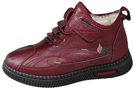 Sobzia Stivali Da Neve Donna Impermeabili Termiche Antiscivolo Doposci Dopo Sci Con Fodera Invernali Scarponi Scarpe Da Neve Calde Imbottiti Stivaletti Snow Boots Per All'Acqua Trekkin