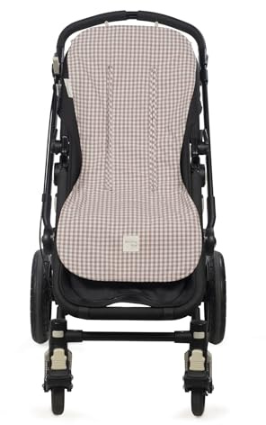 Funda colchoneta Praliné de Walking Mum (Vichy Moka)