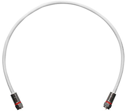 WISI 70256 BK 96 0030, Patchkabel, 30 cm weiß