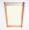 Bloc Skylight Rollo 11 (114/140) für Fakro Dachfenster Blockout, weiß