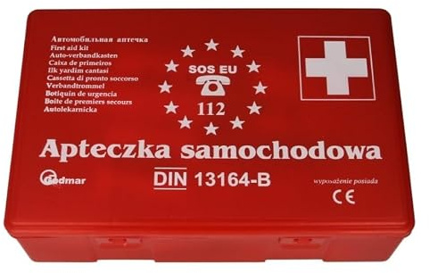 MAMMOOTH Cassetta medica pronto soccorso pour Auto Camion Moto DIN 13164 First Aid Kit A100 002