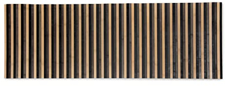CosìCasa Tappeto Bamboo Cucina Antiscivolo Lavabile | Tappetino Cucina Idrorepellente | Passatoia Cucina Antiscivolo Lavabile ed Eco Sostenibile | Tappeto Bambu Effetto degradè (Grigio, 50x450)