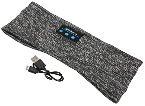 Casque de Sommeil sans Fil Bandeau de Sport Bluetooth Stéréo Ultra Mince pour L'entraînement de Sommeil