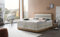 Belanoti MODELA Boxspringbett 160x200 elektrisch verstellbar 7-Zonen Taschenfederkern Matratze inkl Visco Topper Bett 160x200 mit Motor Farbe Beige H2/H3 Polsterbett Motorbett Massivholz Eiche