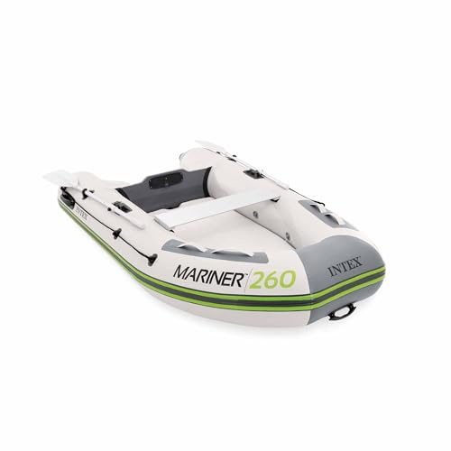 Intex 68395NP – Bote Inflable Mariner 260, 2 plazas, 259 x 155 x 41 cm