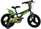 Dinosaurier Kinderfahrrad Dino- Trex Jungenfahrrad | TÜV geprüft | Original | Kinderrad mit Stützrädern - Das Fahrrad als Geschenk für Jungen (14, Zoll)