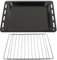 SPARES2GO Baking Tray + Extendable Shelf Compatible with Smeg Oven Cooker