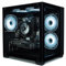 ionz Gaming PC - AMD Ryzen 5 5500, RTX 3050 6GB Graphics Card, 16GB RAM, 500GB SSD, Windows 11, 500W PSU (KZ900 V2, Black)