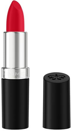 Rimmel Lasting Finish, 170 Alarm, Rossetto Satinato, Lunga Durata, Finish Satinato, Ricco Colore, Idratante, Formula Vegana, 4g