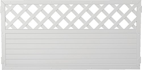 GreenSeason Kunststoff Ranki Dichtzaun Paris B180 x H90 cm