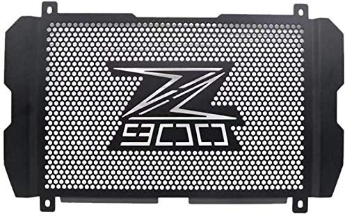 MOVKZACV Grille de Radiateur pour Kawasaki Z900 17-19 - Protecteur et Couvercle de Moto (Noir - 1pc)
