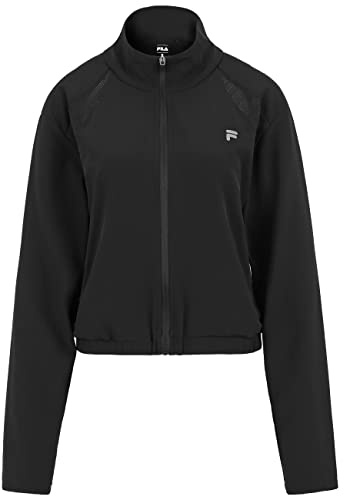 FILA Rovereto cropped sportjacka för kvinnor, svart, XL
