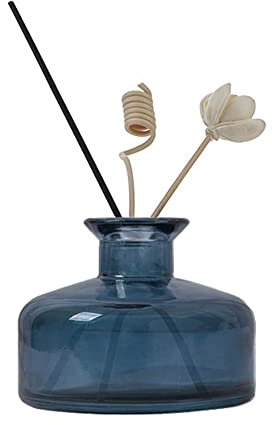 Bamboopack 200ml 6.7oz Refillable Glass Diffuser Bottles Diffuser Jars Essential Oil Aromatherapy Container for DIY Diffusers Home Fragrance Decor