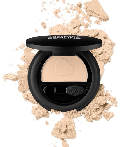 ANNEMARIE BÖRLIND Sombra de ojos efecto natural de belleza natural en polvo, color marfil mate (2 g) – Sombra de ojos en polvo para un agarre perfecto y colores expresivos, fácil de mezclar, vegano