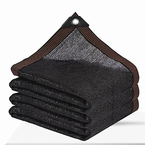 Schattentuch – Outdoor-Sonnenschutz mit Ösen, Gartenschattennetz für Pflanzen, Hitzeschutz, Gewächshaus, Terrasse, Hundehütte, Hühnerstall (4,9 x 6,1 m)