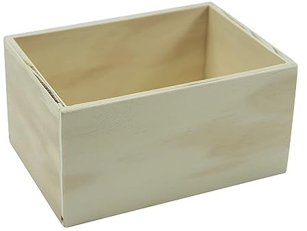 TimeTEX - Kiefernholz Karteikasten Dagmar | Einfacher Zugriff auf Materialien im Format A6. Umweltfreundlich aus Kieferholz gefertigt, bietet natürliche Haptik & Stabilität | Inhalt: 1x Karteikasten