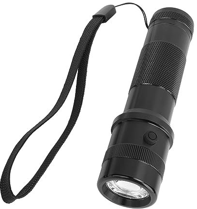 Topyond Lampe De Poche LED Multicolore,10 Couleurs,Alliage D'aluminium,Lampe De Poche Multicolore RGB Pour le Camping, les Voyages En Famille Et L'extérieur,Lampe torche pour scène