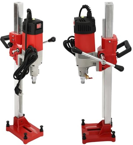 OUKANING Carotteuse diamant 0-165 mm 2300 W pour forage humide et sec