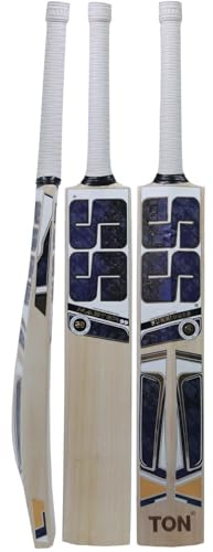 SS Master 99 English Willow Cricket Bat - Full Size, Short Handle - Bat Cover Included