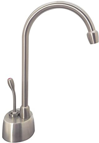Westbrass D271-NL-07 Velosah 9 1-Handle Hot Water Dispenser Faucet (Tank sold separately), Satin Nickel