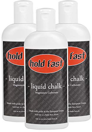 Gagaciso Kletterkreide, 200 ml, flüssig, messfrei, einfach anzuwenden, starker Griff, weiß
