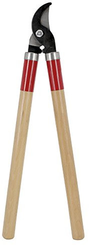 GREENGERS - Sécateurs et ciseaux de jardinage, Ébrancheurs de jardinage - Coupe branches avec lame à coupe franche manche bois 50cm - Coupe bois vert, sec ou dur - Longueur manche bois : 50cm
