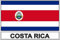 Akachafactory Sticker Aufkleber Flaggen Flagge Fahne CR Costa rica