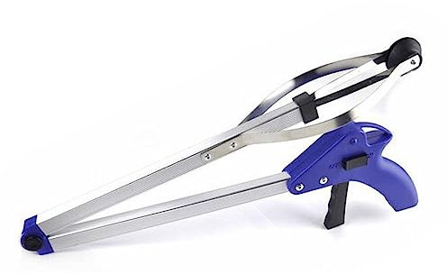 Recogedor de basura plegable para discapacitados y recogida de basura, pinza portátil para basura de arena y papel