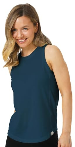 Merino.tech 100% Debardeur Femme Merinos - sous Vetement Merinos pour Sport | Léger, Thermique Laine Mérinos Respirant, Anti-Odeur Naturel, Anti-Humidité, Idéal Pour Le Sport, Randonnée, Sous-Couche