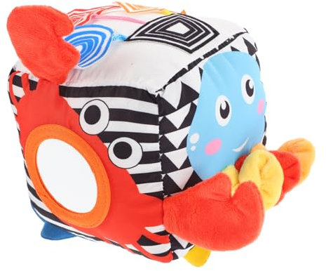 IMIKEYA Bausteine ​​Für Die Früherziehung Kleinkindspielzeug Babyspielzeug Lernwürfel Knopfübungen Für Babywürfel Sensorisches Suchspielzeug Sensorisches Für Babys Weiche