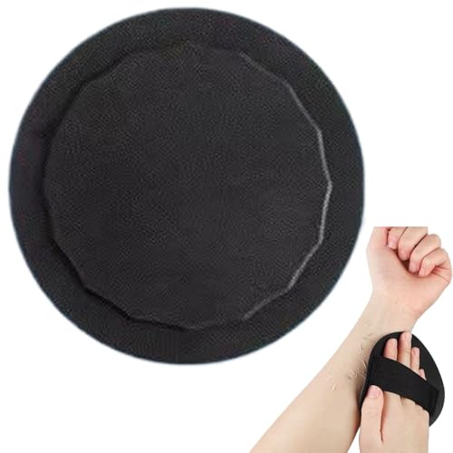 Yulokdwi Shower Scrubber for Body - Rubber Cleaning Gloves | Rubber Round Mud Scrubbing Pad Deep Cleaning for Women Men Post-Workout Travel Massaging Spa Elderly Care Daily