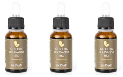 Sant'Egle Ekologisk lavendeloleolit, kosmetisk, avslappnande 3 x 20 ml. Sparpaket (3, förpackning med 3)