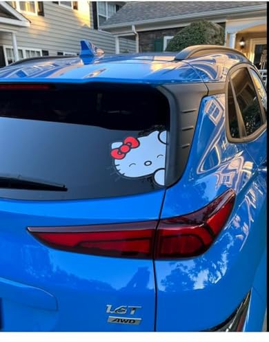 STICKY DUDE 8 Cute Cat Sticker, Car Window, Accessories, Auto Decal for Car Window