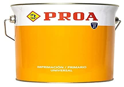 Imprimacion Universal Antioxidante Proa. Gris Medio RAL 7042. 4 L.